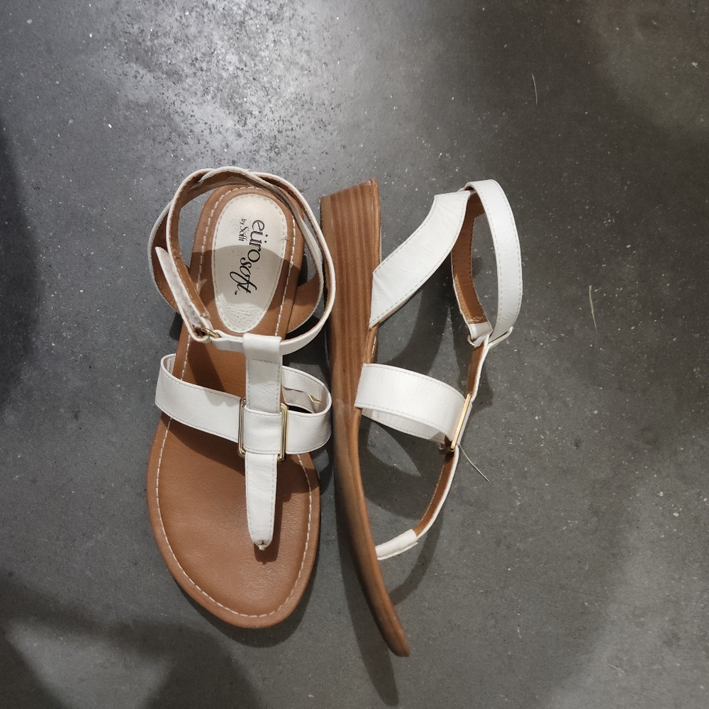 DSW Eurosoft sandals White Size 6M - Picture 4 of 8